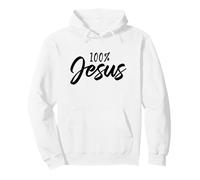 100% Jesus, 100 Percent Jesus Sudadera con Capucha
