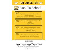 100 Jokes for Back to School from #SmileTogetherMoment: 100 Hilarious Clean Jokes for Student and Teachers!: Celebrate the new school year with ... laughs! (100 Jokes from #SmileTogetherMoment)