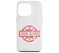 100% judío Divertido Pascua judío Kosher Hanukkah Carcasa para iPhone 13 Pro