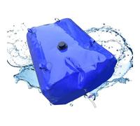 100 l bolsa de agua plegable al aire libre con grifo, tanque de agua de gran capacidad para jardín, camping, barbacoa, pesca