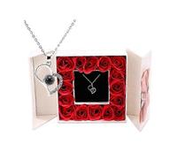 100 Languages Necklace Gift Set Couple Love Necklace Valentine's Day Gift