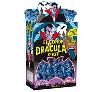 100 LECCA EL CONDE DRACULA FRIZ PINTURA LINGUA AZUL CHUPA CHUPS SFUSI
