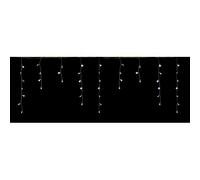 100 LED blanco cortina escalonada IP44 luces exteriores decoración 3,8 mt Nav...