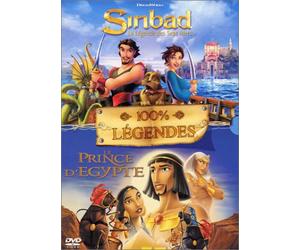 100% légendes - Coffret - Sinbad, La légende des sept mers + Le Prince d'Egypte [Francia] [DVD]