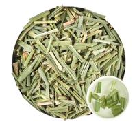 100% Lemongrass 35G/1.23oz hierba de limón pura - té de hierbas saludables de hoja dispersa - descafeinado - jabón de flores secas frescas, no transgénicos, naturales para hacer hierbas