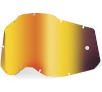 100% Lente de repuesto espejo para Racecraft 2/Accuri 2/Strata 2 Goggle