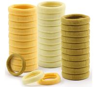 100 ligas para el cabello, suaves y sin costuras para cabello grueso y fino, soportes para coletas, bandas elásticas para mujeres, hombres y niñas, lazos de nailon que no cesan, accesorios para el