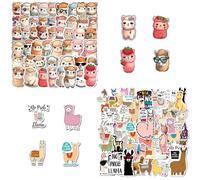 100 Lindas Pegatinas De Alpaca, Pegatinas De Animales De Dibujos Animados, Pegatinas De Graffiti Impermeables, Pegatinas Estéticas, Pegatinas De Álbumes De Recortes, Pegatinas De Decoración Diy