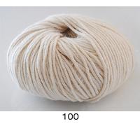 100% Lujo Baby Alpaca de lana/hilo de Perú, Fawn Color Crema 100, DK 50 G
