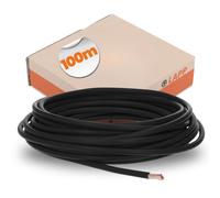100 M Cable Lapp Litze PVC De Un Solo H05V-K 0,75 Mm² Negro Conductor