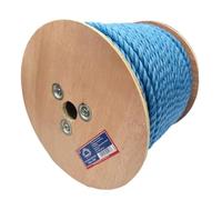 100 m cuerda de polipropileno (10 mm), color azul