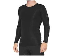 100% Maillot Manga Larga r-Core Concept Negro