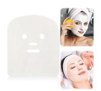100 máscaras de gasa de algodón precortadas, suaves y transpirables, para el cuidado de la piel, spa, salón de belleza, mujeres y niñas, uso doméstico, 12 x 10 pulgadas