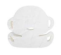 100 mascarillas faciales desechables de algodón, mascarilla hidratante para cuidado de la piel DIY, hojas de tratamiento facial de fibra con ajuste 3D, ideales para uso en