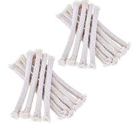 100 mechas de repuesto para lámpara de aceite de vela, quemador de antorcha de jardín, 100 unidades - 16×0.7cm