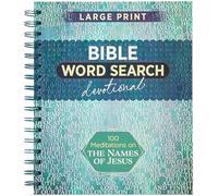 100 Meditations on the Names of Jesus: Bible word search devotional