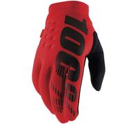 100% Men's Brisker Cold-Weather Guantes L Rojo 10003-00032