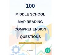 100 middle school MAP reading comprehension questions: Gaming and pop culture themed: Great for NWEA MAP Growth Reading test (K-12 English Workbooks)