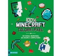 100% Minecraft. Colora i pixel (Colorabili)