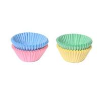 100 mini Caissettes Assorties Pastel