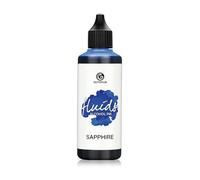 100 ml Fluids Alcohol Ink BLUE SAPPHIRE, Tinta al alcohol para Fluid Art y Resin Art, azul
