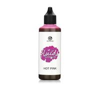 100 ml Fluids Alcohol Ink HOT PINK, Tinta al alcohol para Fluid Art y Resin Art, rosa
