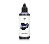 100 ml Fluids Alcohol Ink SHADOW, Tinta al alcohol para Fluid Art y Resin Art, gris-azul