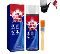 100 Ml Sellador Líquido - Leak Repair Cream, Agente Líquido Impermeabilizante, Sellador Líquidos Con Pincel, De Larga Duración, Para Baño Aseo Azulejos