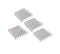 100 mm * 18 mm * 100 mm 4 Piezas de radiador de Aluminio radiador radiador radiador, Utilizado para enrutador, CPU, radiador IC, PCB, para Dispositivos de Semiconductores de Transistores de