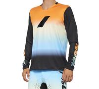 100% MTB Wear R-Core-x Le Long Sleeve Jersey M Camiseta, Unisex Adulto, Sunset (