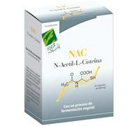 NAC 600 mg - 2 Meses - Alta Pureza 99,5% - N-Acetil-L-Cisteína - Precursor de Antioxidante Natural Glutation - Fermentación Vegetal - Vegano - Aminoácido Semiesencial - 60 Cápsulas - 100% Natural