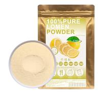 100% Natural Pure Lemon Powder 100g/3.52oz 柠檬粉 polvo seco de jugo de limón, adecuado para batidos, batidos, panadería y bebidas, sin conservantes, sin azúcar añadido