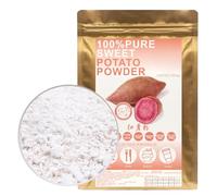 100% Natural Pure Sweet Potato Powder 100g/3.52oz 红薯粉 harina de batata almidón de batata para salsas, sopas y jugos Espesantes de almidón sin conservantes