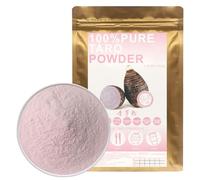 100% Natural Pure Taro powder 100g/3.52oz 香芋粉 polvo de taro para batidos, batidos, panadería y bebidas, | sin conservantes, sin azúcar añadido