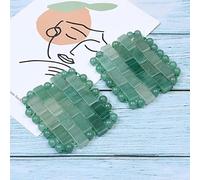 100% Natural Real Jade Sleeping Mask Jade Mini Eye Mask Cold Hot Compress Eye Mask,verde