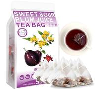 100% Natural Sweet Sour Plum Juice Tea Bag, 500g/17.6oz (10g*50bags) osmanthus, cáscara de naranja, té de hierbas natural de menta, bolsa de té de ciruela agria de hierbas combinadas 酸梅汤