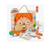 100% New,Multi-functional children's education Atoylink Kids Wooden Tool Set for Toddlers Tool Box Kit
