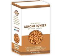 100% Organic Pure Almond Pow.der | Natural Badam Pow.der | Almond Pow.der for Face | Badam Pow.der for Hair | Complete Skin Care, 100 Grams