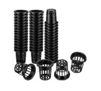 100-Pack 1.77" Hydroponic Net Pots - Wide-Lip Mesh Basket for Plant Growing Systems_JST