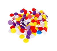 100 Pack Golf Position Markers 24mm Plastic Flat Round Markers (random Color) Lh-1