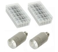 100 Pack Stainless Steel Anti Drip isting Nozzle for Cooling, High Pressure ist Nozzle Fogging Spray Head, Cleanable Water ist Sprayers Excellent isting Effective(Size:Orifice 0.2mm,)