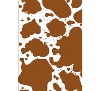 100-page cow-spotted notebook - Where tenderness meets style.: A notebook for girls who dream, create and conquer.