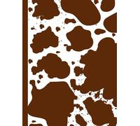 100-page cow-spotted notebook - Where tenderness meets style: A notebook for girls who dream, create and conquer.