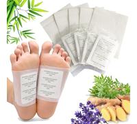 100 parches desintoxicantes para los pies, agentes desintoxicantes naturales, eliminan las toxinas del cuerpo, mejoran la circulación sanguínea, aceleran el metabolismo y mejoran el sueño
