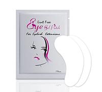 100 pares de almohadillas para debajo de los ojos, parches de gel de extensión de pestañas, parches de hidrogel para ojos, almohadillas de ojos sin pelusa para suministros de extensión de pestañas