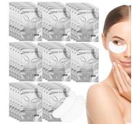 100 Pares Pestañas Almohadillas Gel Debajo Ojos, Gel de Ojos Almohadillas Pestañas Parches Ojos, Parches Ojos Extension de Pestaña, Parche Eye Gels Pads para Extensión de Pestañe