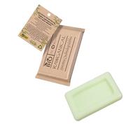 100 Pastillas de jabón Bio 10gr rectangular| Pastilla de jabón Eco-Bio | Amenities para hoteles| Jabón 100% Biodegradable | Toiletries Bio en envases biodegradables