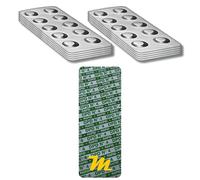 100 pastillas de prueba Rapid DPD N°4 de oxígeno activo, pastillas para pruebas de agua de piscina y jacuzzi. Fabricado en Alemania
