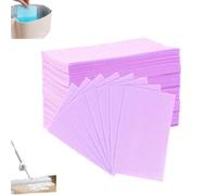 100 Pc Multi-Surface Floor Cleaner Tablets,Fast Dissolvable，purple | Ultra-Concentrated,Portable Mopping Solution,Multi-Effect Floor Cleaning Sheets for Hardwood,Tile,Laminate & More