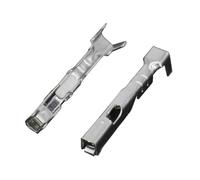 100 PCS 1.5 Series Connector Terminal Copper Terminal tinned Terminal Socket DJ625-F1.5A